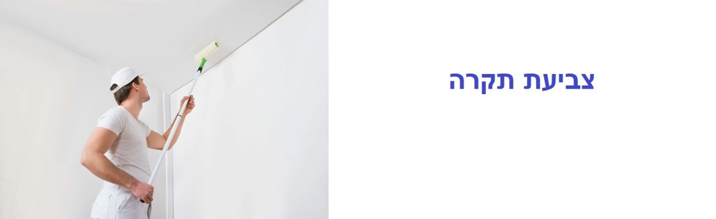צביעת תקרה